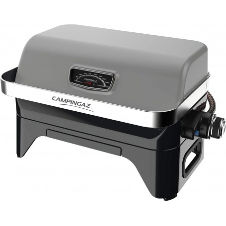 Barbecue a GAS Campingaz "Attitude 2go CV" 2,4 KW con griglia in ghisa smaltata (48x26)cm, coperchio e termostato