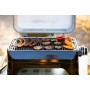 Barbecue a GAS Campingaz "Attitude 2go CV" 2,4 KW con griglia in ghisa smaltata (48x26)cm, coperchio e termostato