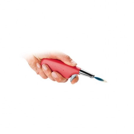 Tescoma Presto Mini Gril Rouge – Poêle Grill 14×14 Cm Anti-adhésive – Idéal Singles & Petites Portions