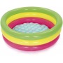 Bestway  Piscina Gofiabile "Estate" per bambini a 3 anelli, 2 Anni+ (Art.51128)