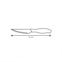 Tescoma Coltello Bistecca 10 cm - 6 pz "Sonic"
