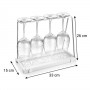 Tescoma porta calici con sgocciolatoio 330 x 148 mm "Flexispace"