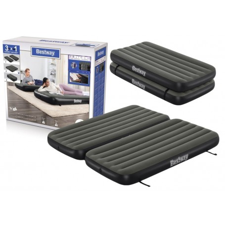 Bestway Set 2 materassini gonfiabili collegabili (188x99x25)cm (Art.67922)