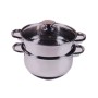 Casacollection Batteria da cucina acciaio inox 8 pz "Fascinosa"