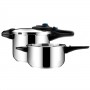 Tescoma Set di Pentole a pressione 4,0 lt + 6,0 lt "Presto Duo"