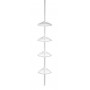 Wenko AllStar Angoliera telescopica "Opal", bianco