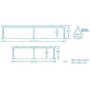 Bestway Piscina fuoriterra Steel Pro rettangolare (221x150x43)cm (Art.56401)