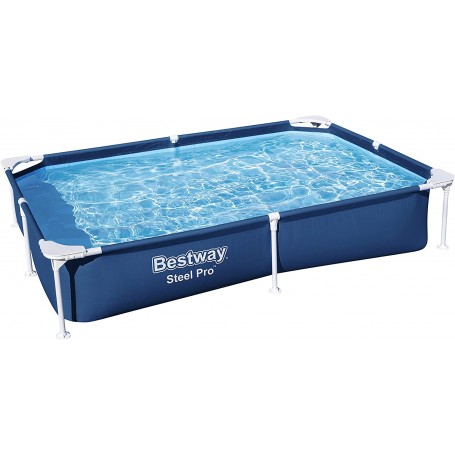 Bestway Piscina fuoriterra Steel Pro rettangolare (221x150x43)cm (Art.56401)