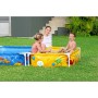 Bestway Piscina gioco rettangolare e box sabbia combinati per bambini (213x122x30.5)cm (Art.561CF)