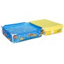 Bestway Piscina gioco rettangolare e box sabbia combinati per bambini (213x122x30.5)cm (Art.561CF)