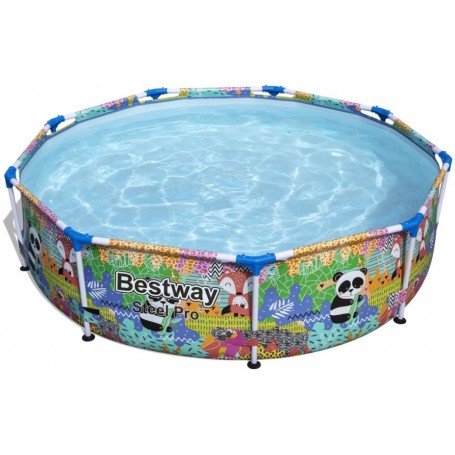 Bestway Piscina fuori terra Steel Pro per bambini (Ø274x66) cm (Art.5612F)