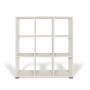 Modulo Libreria Art.109 (90x24x99,5)cm, bianco nordico