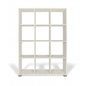 Modulo Libreria Art.111 (90x24x131)cm, bianco nordico