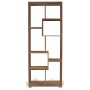 Modulo Libreria Art.114 (70x24x178)cm, noce