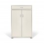 Scarpiera Art.105 2 Ante e 1 Cassetto (63x33x95)cm, bianco nordico