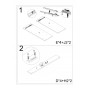 Scarpiera Art.105 2 Ante e 1 Cassetto (63x33x95)cm, bianco nordico