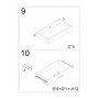Scarpiera Art.105 2 Ante e 1 Cassetto (63x33x95)cm, bianco nordico