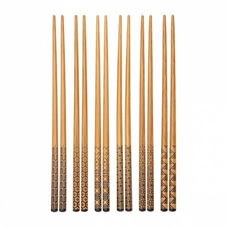Tescoma Bacchette asiatiche con supporto “Nikko”, set da 6 paia