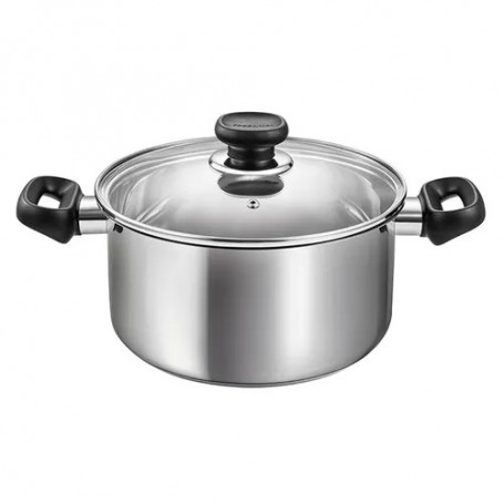 Tescoma Casseruola con coperchio ø 24 cm, 5 lt "Brava"
