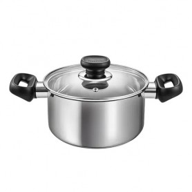 Tescoma Casseruola con coperchio ø 18 cm, 2 lt "Brava"