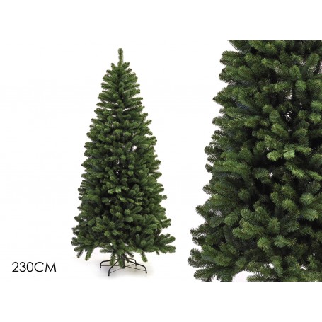 Albero di Natale Slim "Verde Natale" H.230cm - Ø 107cm - n.rami 983