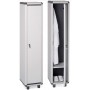 Spogliatoio "Easy 170/1.31/SP" in resina con serratura - 1 Anta e 1 Ripiano inferiore (39x39xH.175)cm, grigio