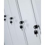 Spogliatoio "Easy 170/1.31/SP" in resina con serratura - 1 Anta e 1 Ripiano inferiore (39x39xH.175)cm, grigio