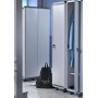 Spogliatoio "Easy 170/1.31/SP" in resina con serratura - 1 Anta e 1 Ripiano inferiore (39x39xH.175)cm, grigio