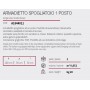 Armadietto spogliatoio 1 Posto in lamiera d'acciaio (L.36xP50xH.180)cm, grigio