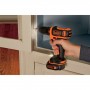 Black&Decker Trapano avvitatore con mandrino autoserrante mm.10-A batteria litio 10,8V-1,5 Ah - in valigetta