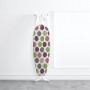 Rayen Copri asse da stiro - 100% Cotone cat. Basic e singola spugna - Taglia Universale (126x40)cm, bianco e foglie
