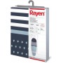 Rayen Copri asse da stiro - 100% Cotone cat. Basic Plus e doppia spugna - Taglia Universale (126x40)cm, stelle e strisce