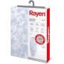 Rayen Copri asse da stiro - 100% Cotone cat. Basic Plus e doppia spugna - Taglia Universale (126x40)cm, azzurro e bianco