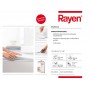 Rayen Protezione per Asse da stiro in feltro per stiratura a vapore - Taglia Universale (130x40)cm, bianco