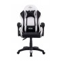 Sedia Professionale da Gaming "Flash Chair", nero e bianco